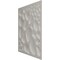 Ekena Millwork 19 5/8in. W x 19 5/8in. H Shale EnduraWall Decorative 3D Wall Panel Covers 2.67 Sq. Ft. WP20X20SLGLN - alternate 2